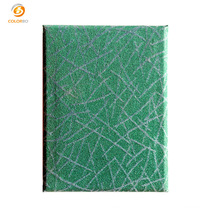 Fabric Covered Fiber Glass Acoustic Wall Panels Customized